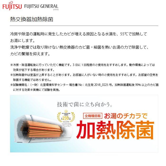 【本体のみ】富士通ゼネラル ノクリア ZNシリーズ AS-ZN715S2W 23畳用 ルームエアコン 単相200V