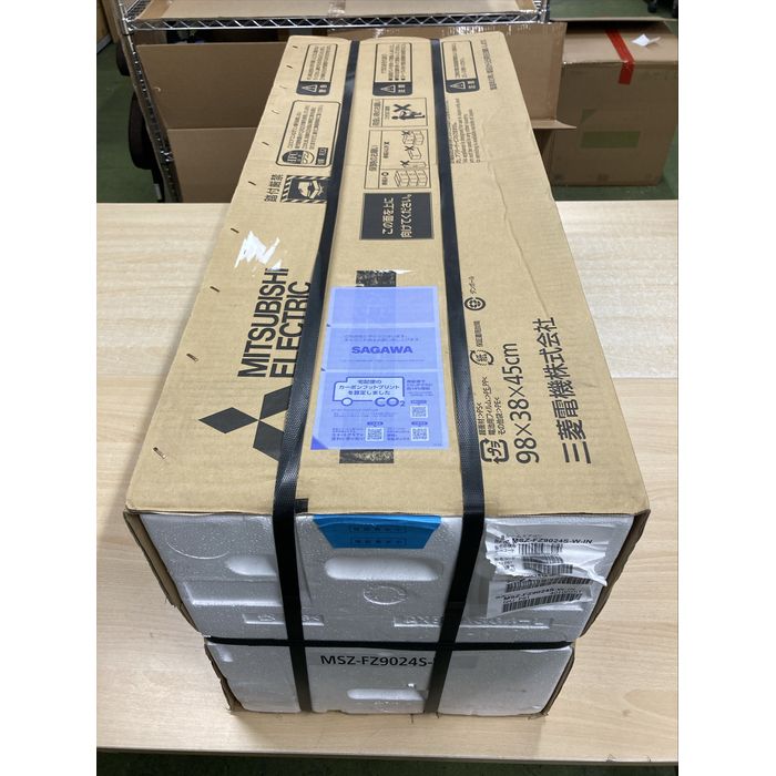 【本体のみ】三菱電機 霧ヶ峰 ZK-MSZ-FZ9024S-W 29畳用 ルームエアコン FZシリーズ 単相200V ピュアホワイト